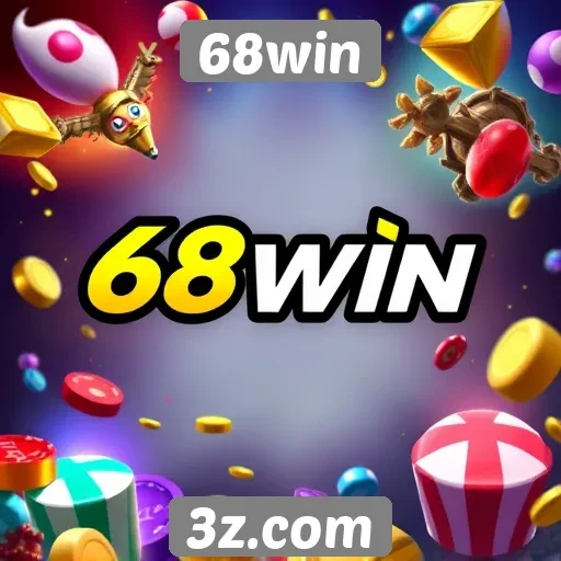 Variedade de jogos oferecidos pelo 68win